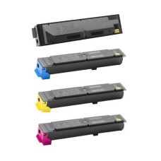 4 Pack - Compatible TK5215 BCMY Toner Multipack for Kyocera Printers