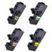 4 Pack - Compatible TK5230 BCMY Toner Multipack for Kyocera Printers