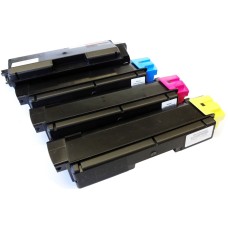 4 Pack - Compatible TK580 BCMY Toner Multipack for Kyocera Printers