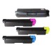 4 Pack - Compatible TK580 BCMY Toner Multipack for Kyocera Printers