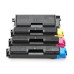 4 Pack - Compatible TK590 BCMY Toner Multipack for Kyocera Printers