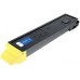 Compatible TK8115Y Yellow Toner Cartridge for Kyocera Printers