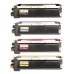 4 Pack - Compatible TN230 BCMY Toner Multipack for Brother Printers