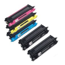 5 Pack - Compatible TN242/TN246 Hi Cap BCMY Toner Multipack + Extra Black for Brother Printers