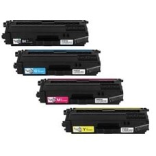 4 Pack - Compatible TN321 BCMY Toner Multipack for Brother Printers