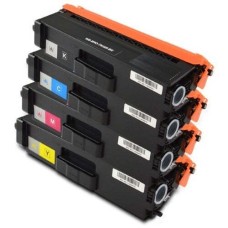 4 Pack - Compatible TN326 BCMY Toner Multipack for Brother Printers