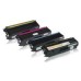 4 Pack - Compatible TN328 BCMY Toner Multipack for Brother Printers