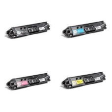 5 Pack - Compatible TN329 BCMY Toner Multipack + Extra Black for Brother Printers