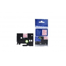 Compatible TZe-122 Red on Clear Tape for Brother P-Touch Printers