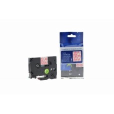 Compatible TZe-132 Red on Clear Tape 12mm x 8m for Brother P-Touch Label Printers