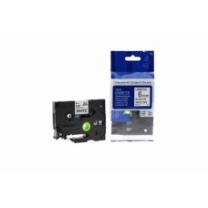 Compatible TZe-211 Black on White Tape 6mm x 8m for Brother P-Touch Printers