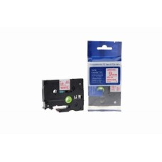 Compatible TZe-222 Red on White Tape 9mm x 8m for Brother P-Touch Label Printers