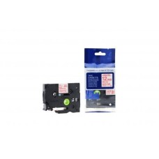 Compatible TZe-232 Red on White Tape 12mm x 8m for Brother P-Touch Label Printers