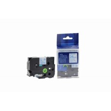 Compatible TZe-253 Blue on White Tape 24mm x 8m for Brother P-Touch Printers