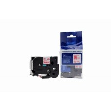 Compatible TZe-262 Red on White Tape 36mm x 8m for Brother P-Touch Printers