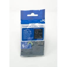 Compatible TZe-334 Gold on Black Tape 12mm x 8m for Brother P-Touch Label Printers