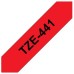 Compatible TZe-441 Black on Red Tape 18mm x 8m for Brother P-Touch Label Printers