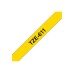 Compatible TZe-611 Black on Yellow Tape 6mm x 8m for Brother P-Touch Printers