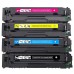 5 Pack - Compatible 415X Multipack W2030X/W2031X/W2032X/W2033X BBCMY Toner + Extra Black - includes chip for HP Printers