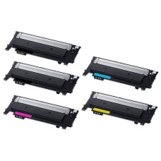 5 Pack - Compatible 117A Multipack  W2070A/W2071/W2072/W2073A BBCMY Toner + Extra Black for HP Printers