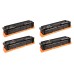 4 Pack - Compatible 207A Multipack W2210A/W2211A/W2212A/W2213A BCMY Toner for HP Printers