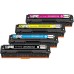 4 Pack - Compatible 207X Multipack W2210X/W2211X/W2212X/W2213X BCMY Toner for HP Printers