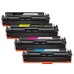 5 Pack - Compatible 216A Multipack W2410A/W2411A/W2412A/W2413A BCMY Toner + Extra Black for HP Printers