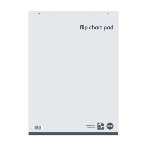 Rhino Everyday 60GSM Flipchart 30 sheets Pack of 6 60GSM