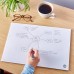 RHINO Desk Pad; 5mm Dotted; A3; 90gsm FSC Paper; 50 Sheets (Pack of 10)