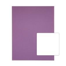 RHINO A3+ Exercise Book 40 Page Purple Plain (Pack of 30) (Pack of 30)
