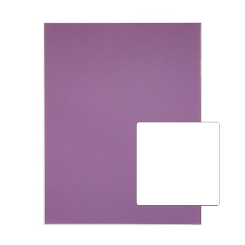 RHINO A3+ Exercise Book 40 Page Purple Plain (Pack of 30) (Pack of 30)