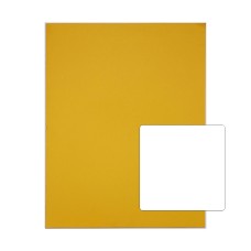RHINO A3+ Exercise Book 40 Page Yellow Plain (Pack of 30) (Pack of 30)
