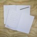 RHINO A4 Cornell Exercise Book 80 Page Purple 8mm Ruled (Pack of 50)