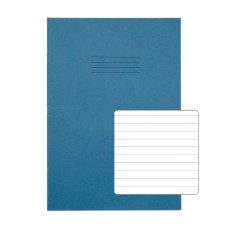 RHINO A4 Exercise Book 32 Page, Light Blue, F8 (Pack of 10)