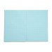 RHINO A4 Special Exercise Book 48 Page, Light Blue with Tinted Blue Paper, S10 (Pack of 50)