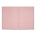 RHINO A4 Special Exercise Book 48 Page, Light Blue with Tinted Pink Paper, F8M (Pack of 10)
