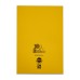 RHINO A4 Special Exercise Book 48 Page, Yellow with Tinted Cream Paper, F8M (Pack of 10)