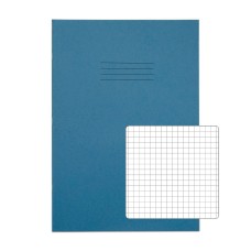 RHINO A4 Exercise Book 64 Page, Light Blue, S5 (Pack of 50)