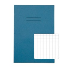RHINO A4 Exercise Book 80 Page, Light Blue, S10 (Pack of 10)