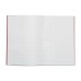 RHINO A4 Exercise Book 80 Page, Red, S5 (Pack of 10)
