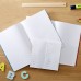 RHINO 13 x 9 A4+ Oversized Exercise Book 40 Page, Yellow, F12 (Pack of 10)