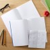 RHINO 13 x 9 A4+ Oversized Exercise Book 48 Page, Dark Blue, F8M (Pack of 10)