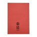 RHINO A4 Exercise Book 64 Pages / 32 Leaf Red Plain (Pack of 50)