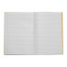 RHINO A4 Exercise Book 64 Page, Yellow, F8M (Pack of 10)
