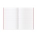 RHINO A4 Learn to Write Book 40 Page, Red, Wide-Ruled LTW6B:20R (Pack of 100)
