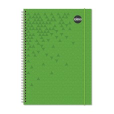 RHINO A4 Polypropylene Notebook with Elastic Band 200 Page, Assorted Colours, F8 (Pack of 36)
