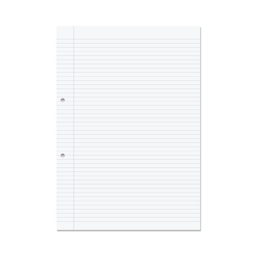 RHINO A4 Punched Exercise Paper 500 Leaf, F6M (Pack of 5)