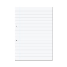 Rhino A4 Punched Exercise Paper 500 Leaf, F8M (Pack of 5)