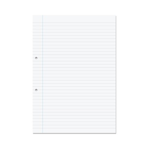 Rhino A4 Punched Exercise Paper 500 Leaf, F8M (Pack of 5)
