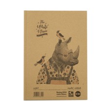 RHINO A4 Recycled Casebound Book 160 Page, F8 (Pack of 30)